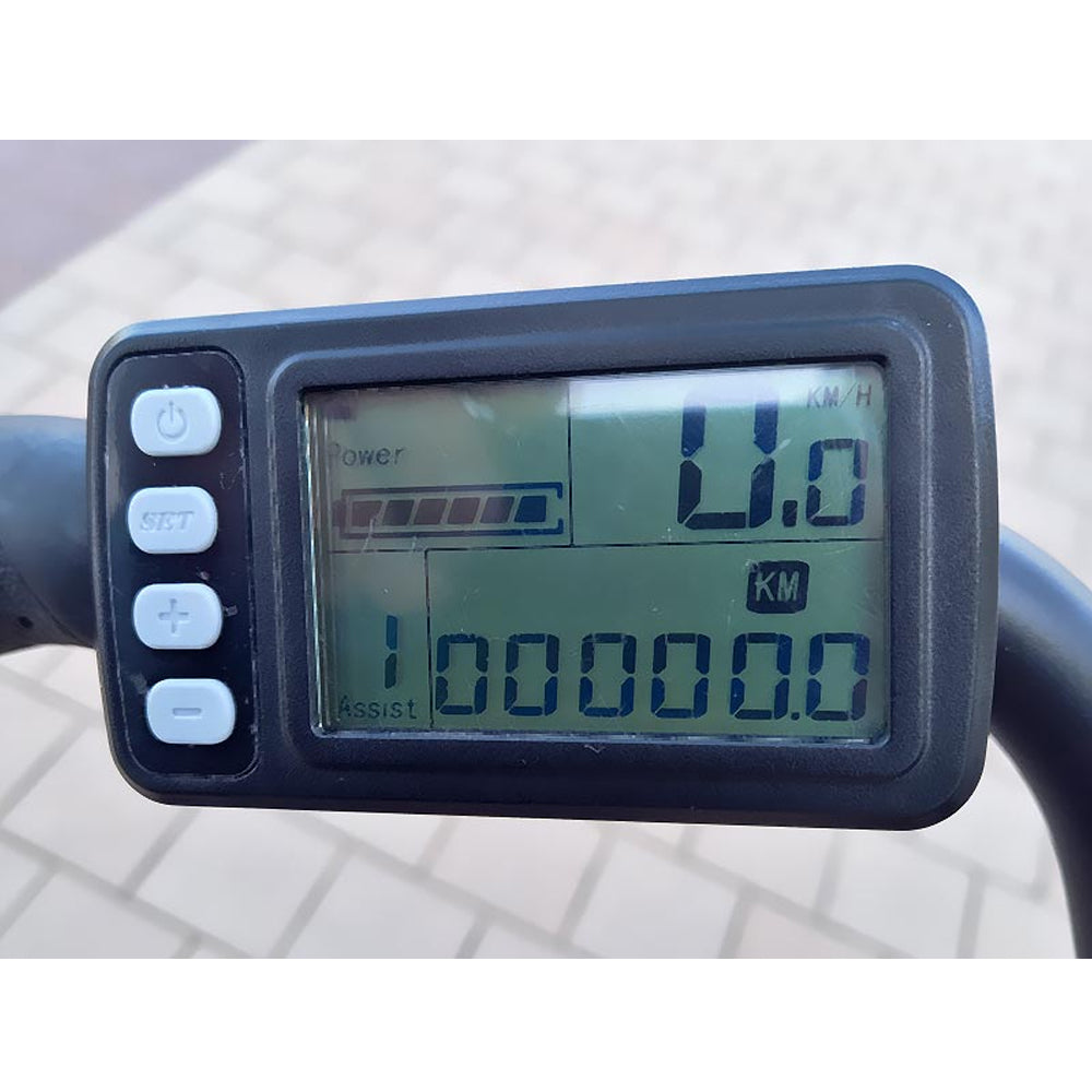 NULKOMMA C300 C302 LCD Display Meter 5 Pin Female Connector