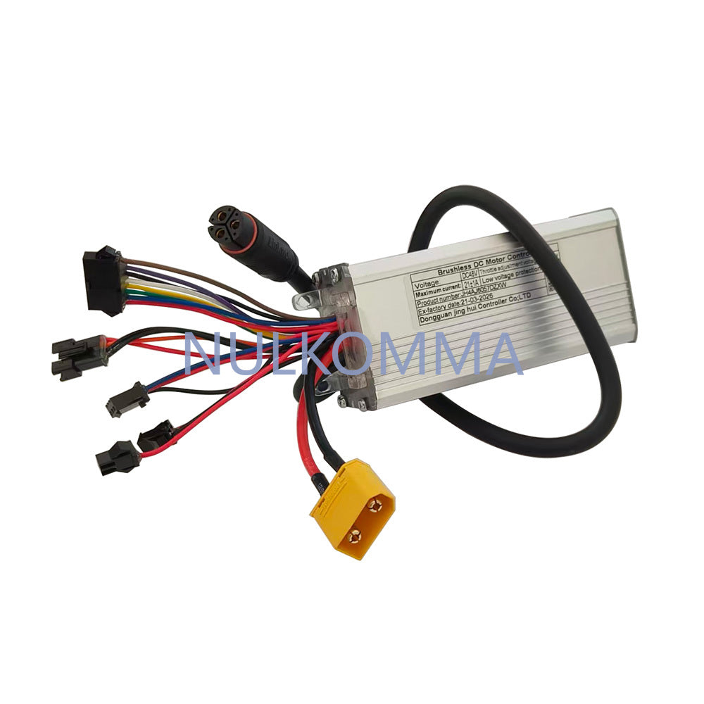 NULKOMMA JH4AJ6057DZXW Brushless Motor Controller 48V 20A Lithium-Ion Sine Wave E-Bike Speed Controller Suitable for Electric Bicycles
