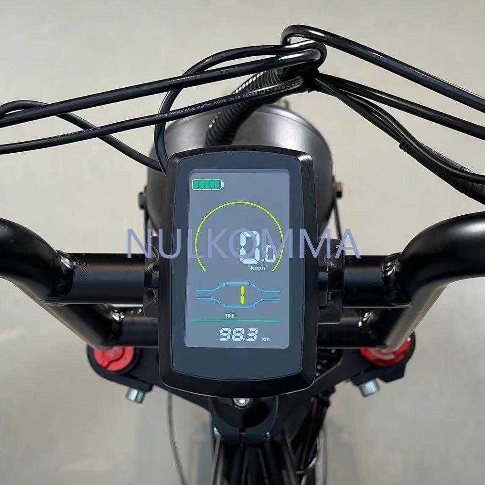 Yolin YL80C Electric Bike LCD Display 36V 48V EBike Meter SM Plug Electric Scooter Accessories MTB Speed Controller Screen