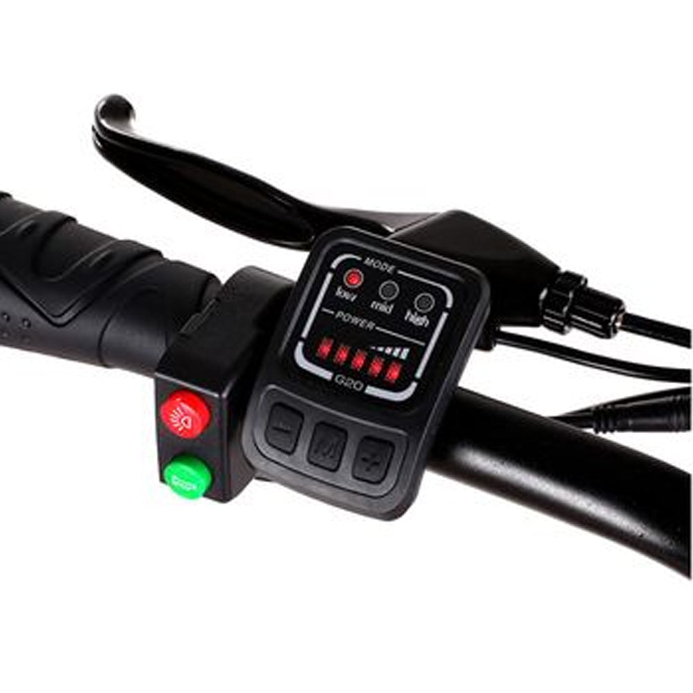 Nulkomma KD26E Bike LED Display Meter 5S Protocol Electric Bicycle Speedometer and Odometer