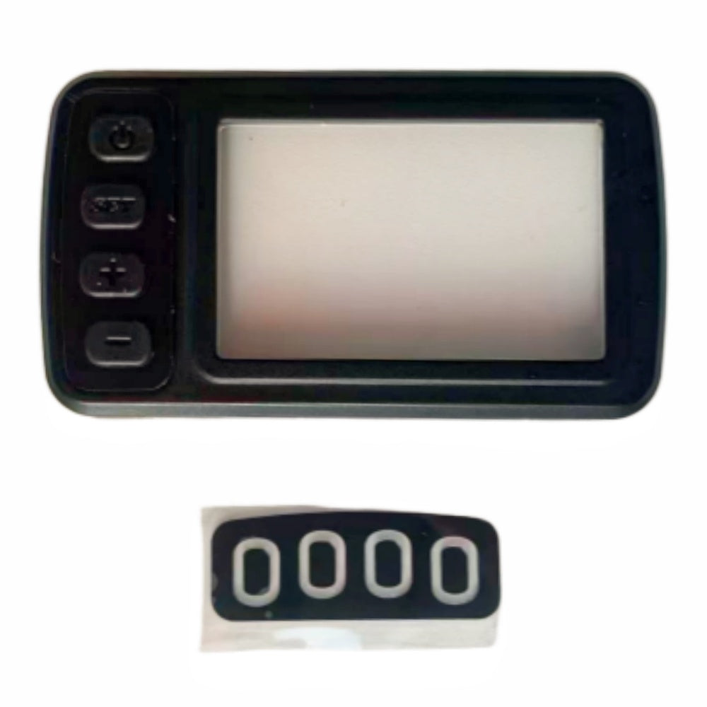 NULKOMMA Black Protective Edge Guard for Ebike C300/C302 LCD Display Meter, Soft Protective Cover, Ebike Display Cover