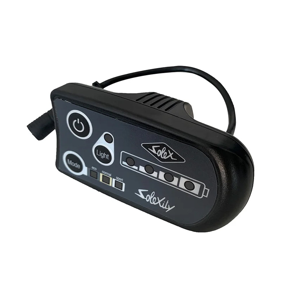 NULKOMMA SOLEX790 Electric Bicycle LED Display Meter 36V Cycling Computer Waterproof 6-Pin Female Connector E-Bike Control Panel Speedometer