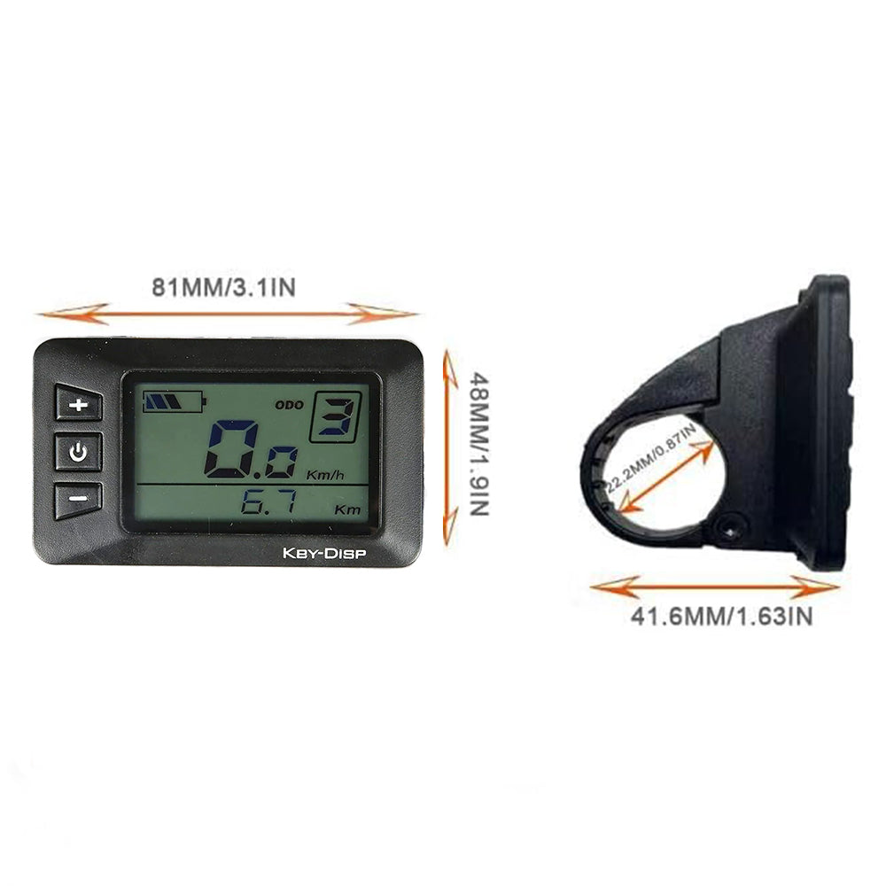 Nulkomma KD21C LCD Display Meter Custom-Made Version Ebike Conversion Kit
