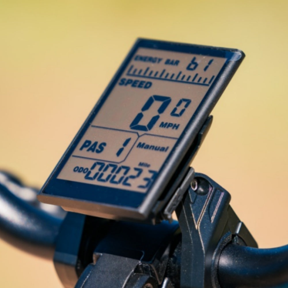 Nulkomma Blix Ebike LCD Display Meter 48V Ebike Speed Control Panel
