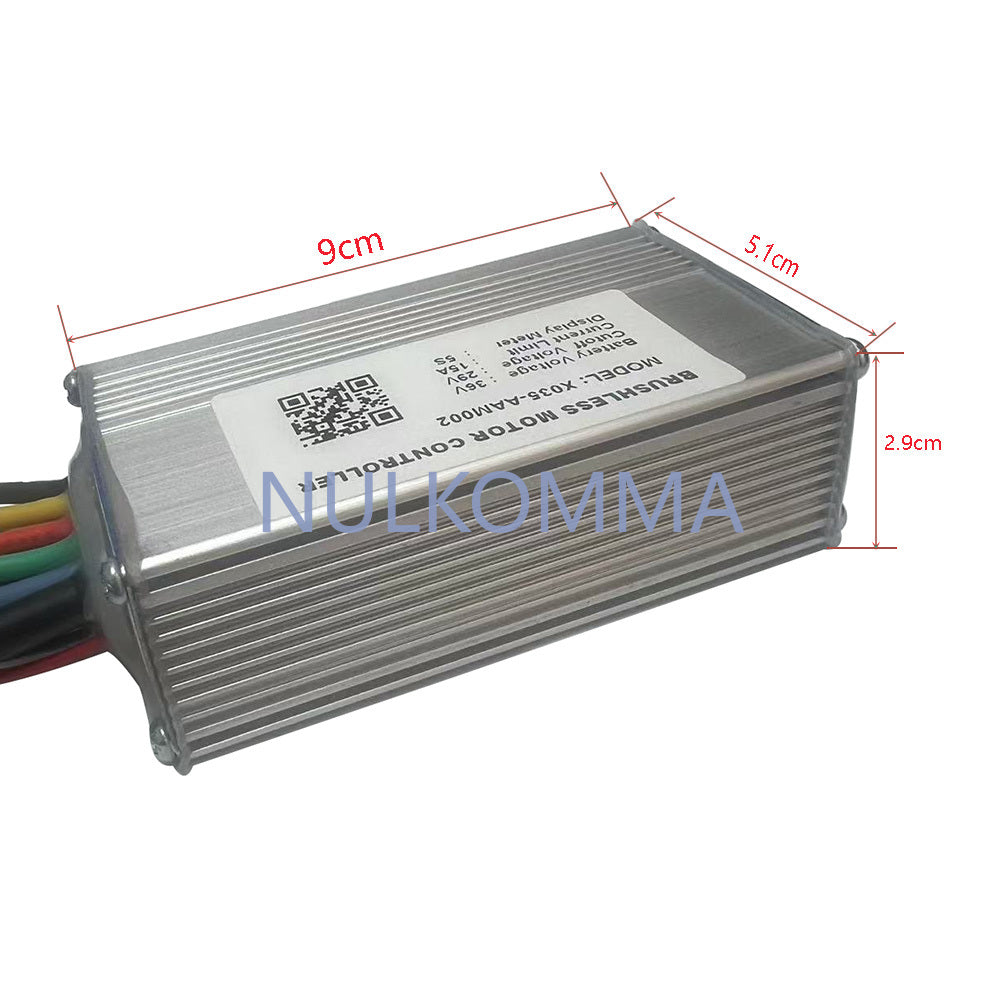 Brushless Motor Speed Controller X035-AAM002 E-Bike Controller 36V 15A For E-Bike Fat Tire Bike Mountain Bike