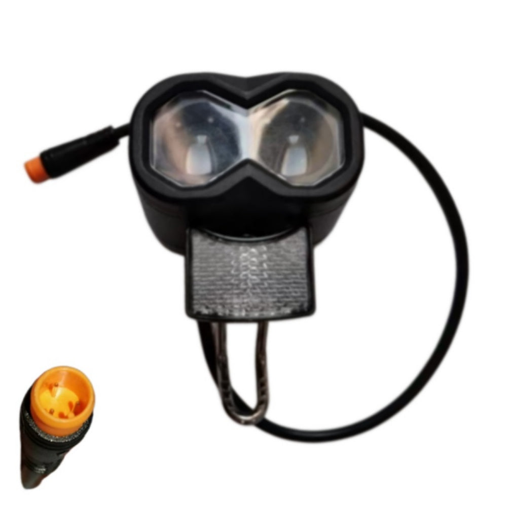 Nulkomma Ebike LED Light Ebike Headlight LED Front Light for Night Riding LED Light for Electric Bike Scooter