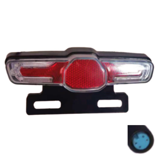 Nulkomma Tail Light 36V 48V Warning light for Ebike Night Riding