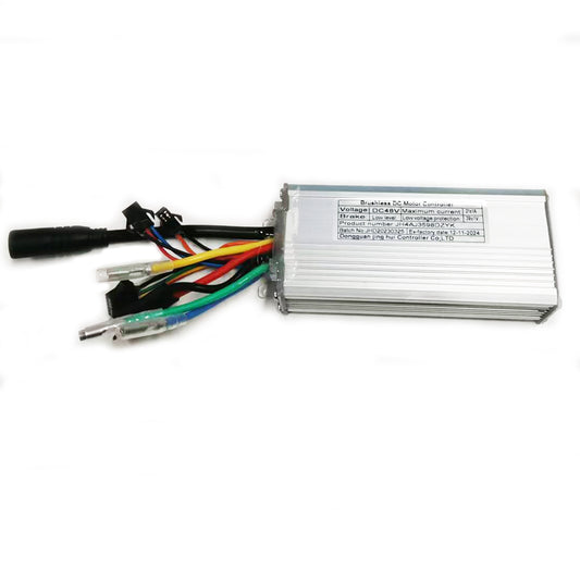 NULKOMMA Electric Bike Controller JH4AJ3598DZYK DC48V 21A Brushless Motor Controller for Ebike Scooter