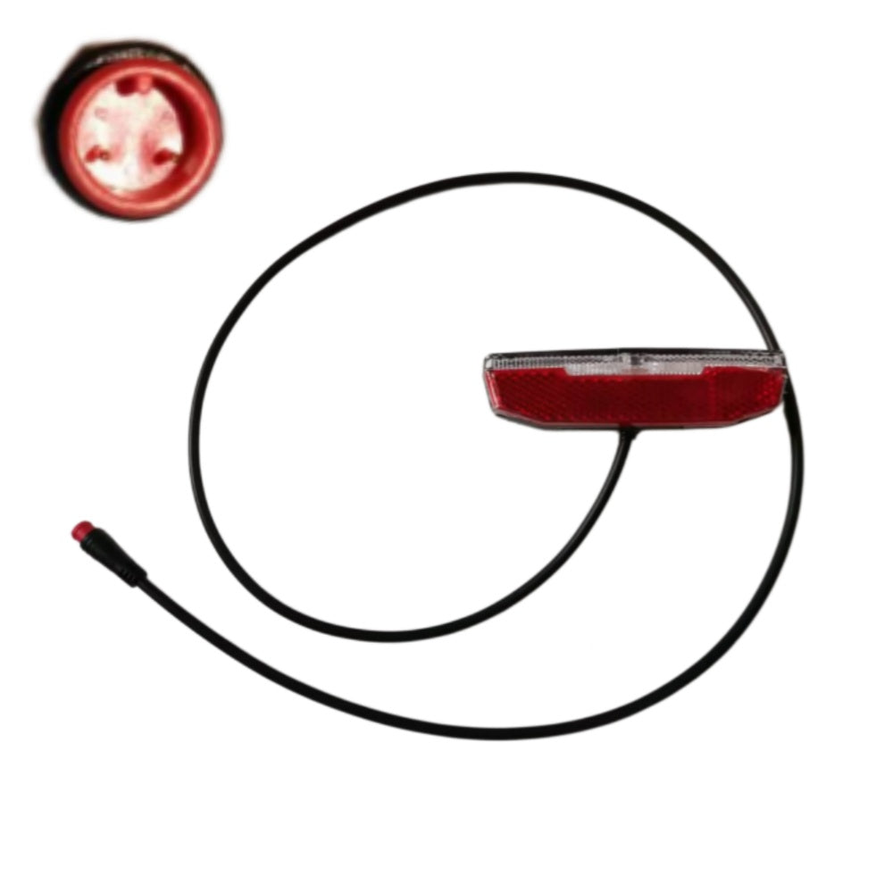 Nulkomma Tail Light LED Light Night Riding Warning Light E-Bike Tailight with Turn Signals Electric Bike Accessories