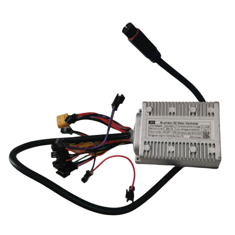 NULKOMMA JH5AQ6717DZBL Electric Bicycle Controller DC52V 28A Brushless Motor Controller for E-Bike 20inches