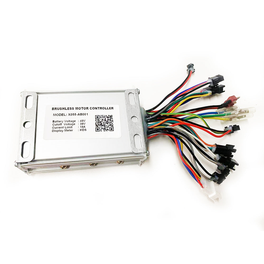 X055-AB001 Ebike Controller DC48V 18A Brushless Motor Controller