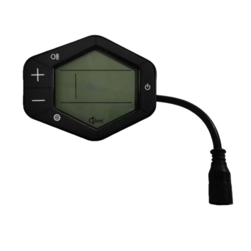 Nulkomma O2 Feel Electric Bike LCD Display Meter O2F AGN 5PIN Connector