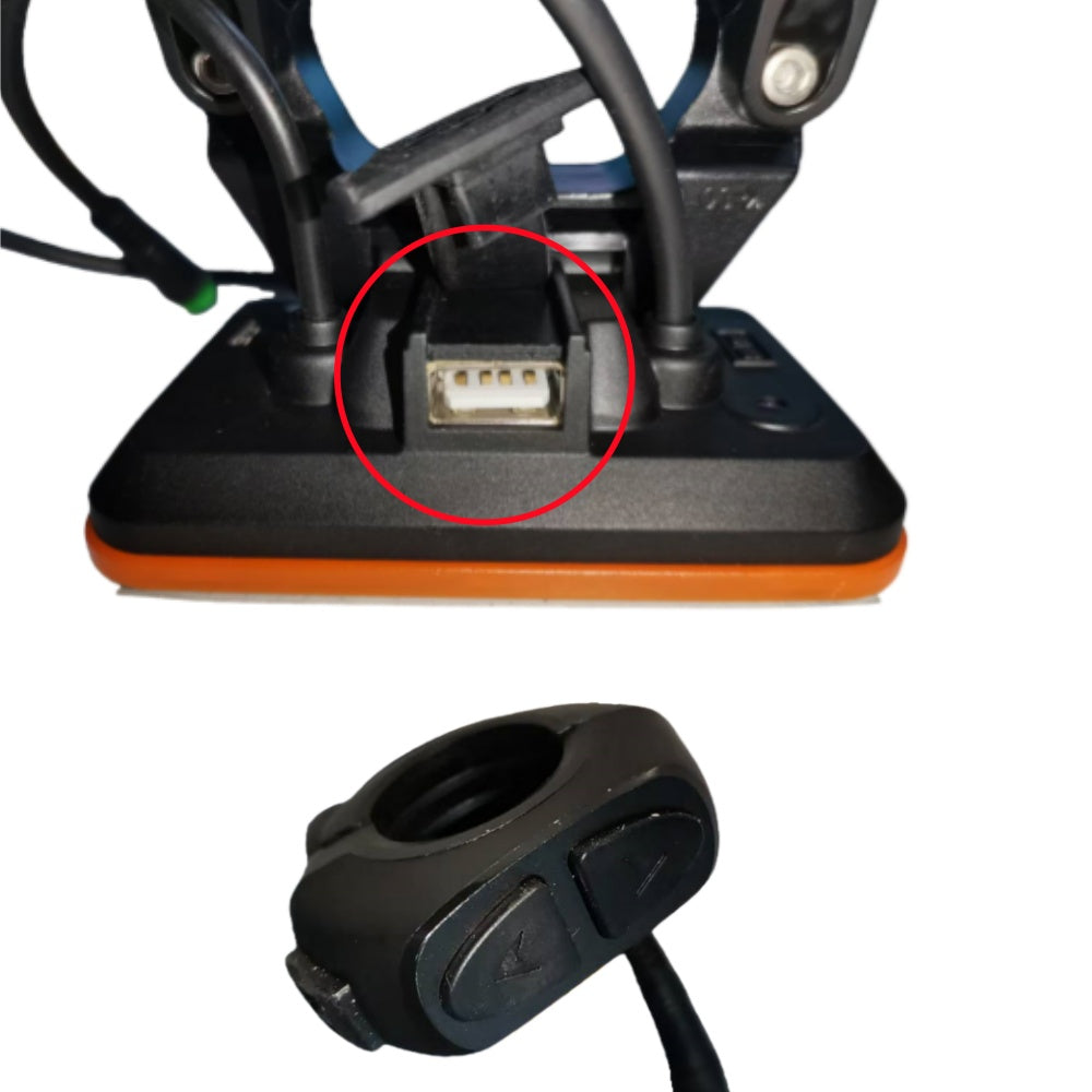 Nulkomma ADDMOTOR LCD Display Meter 48V