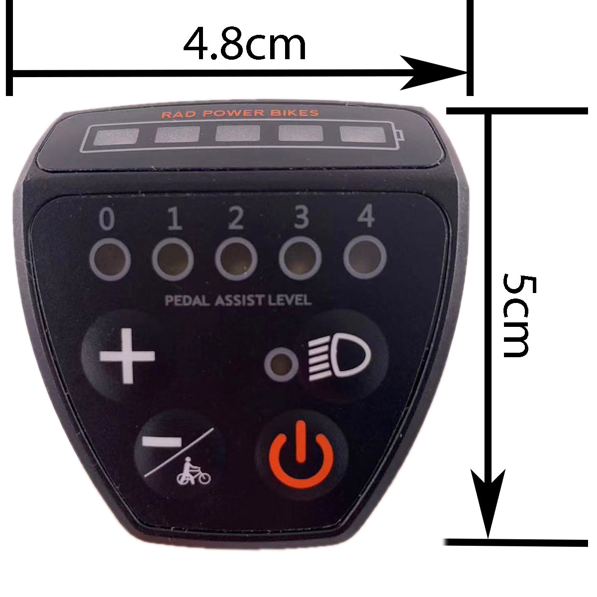 RAD Electric Bike LED Display 48V 5Pin