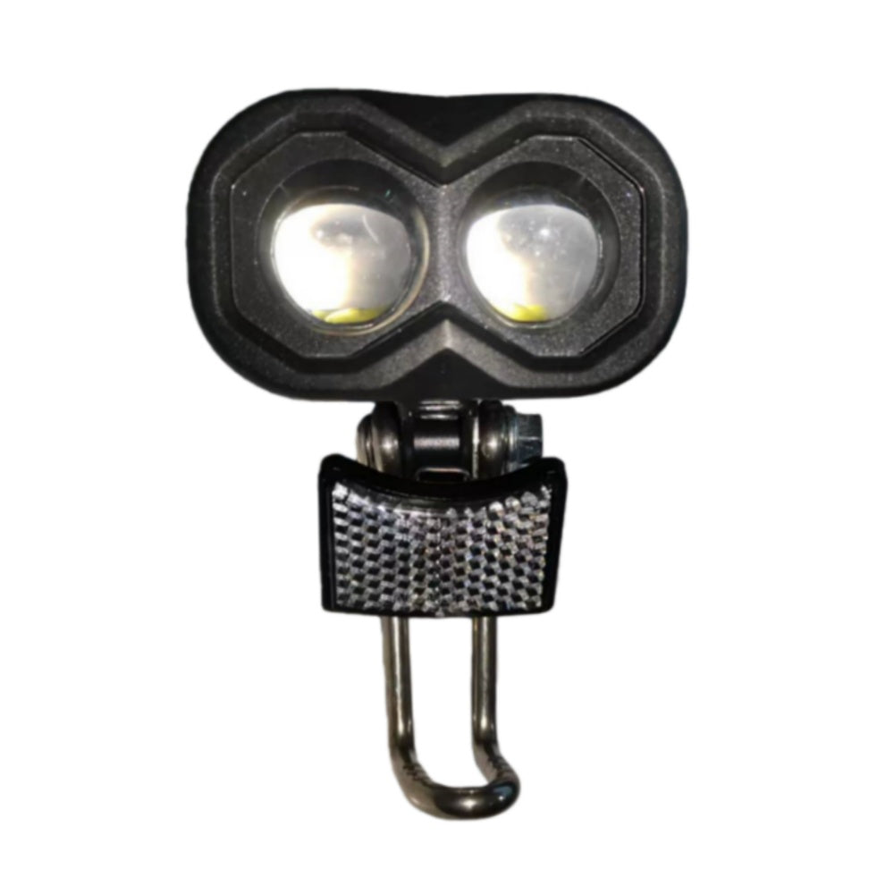 Nulkomma Ebike LED Light, Ebike Headlight, LED Front Light for Night Riding