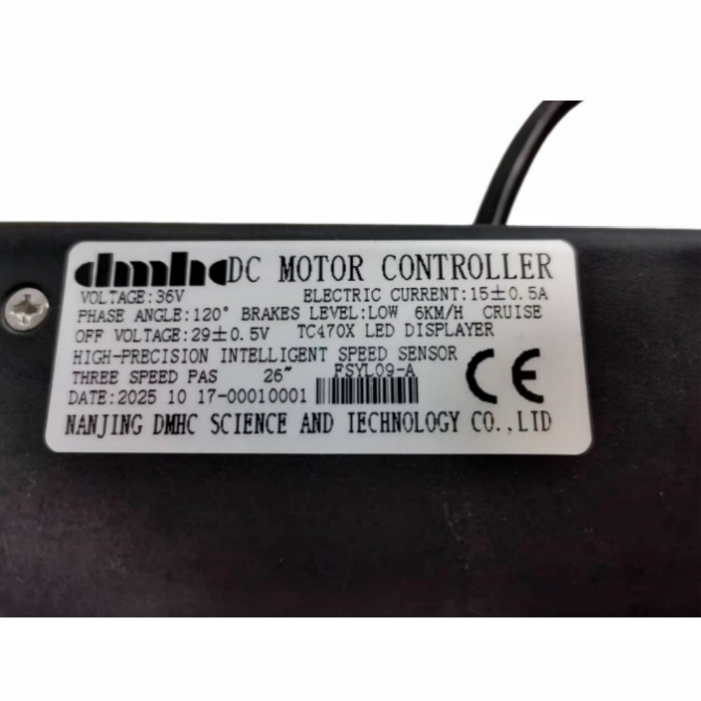 Nulkomma FSYL09-A Ebike Motor Controller 36V 15A Controller for 26'' Electric Bicycle