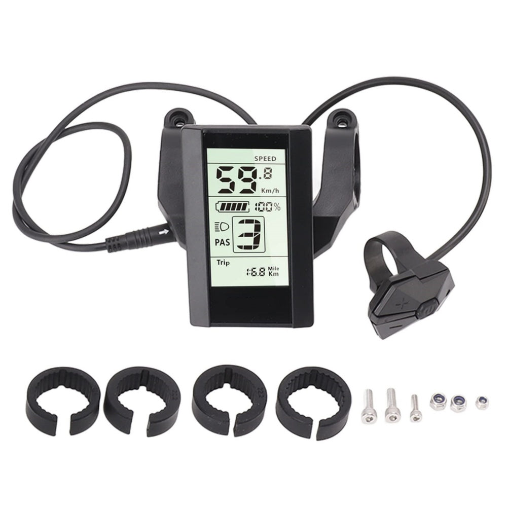 NULKOMMA APT 800S Ebike LCD Display 48V Electric Bike Conversion Kit 5-pin Female Connector