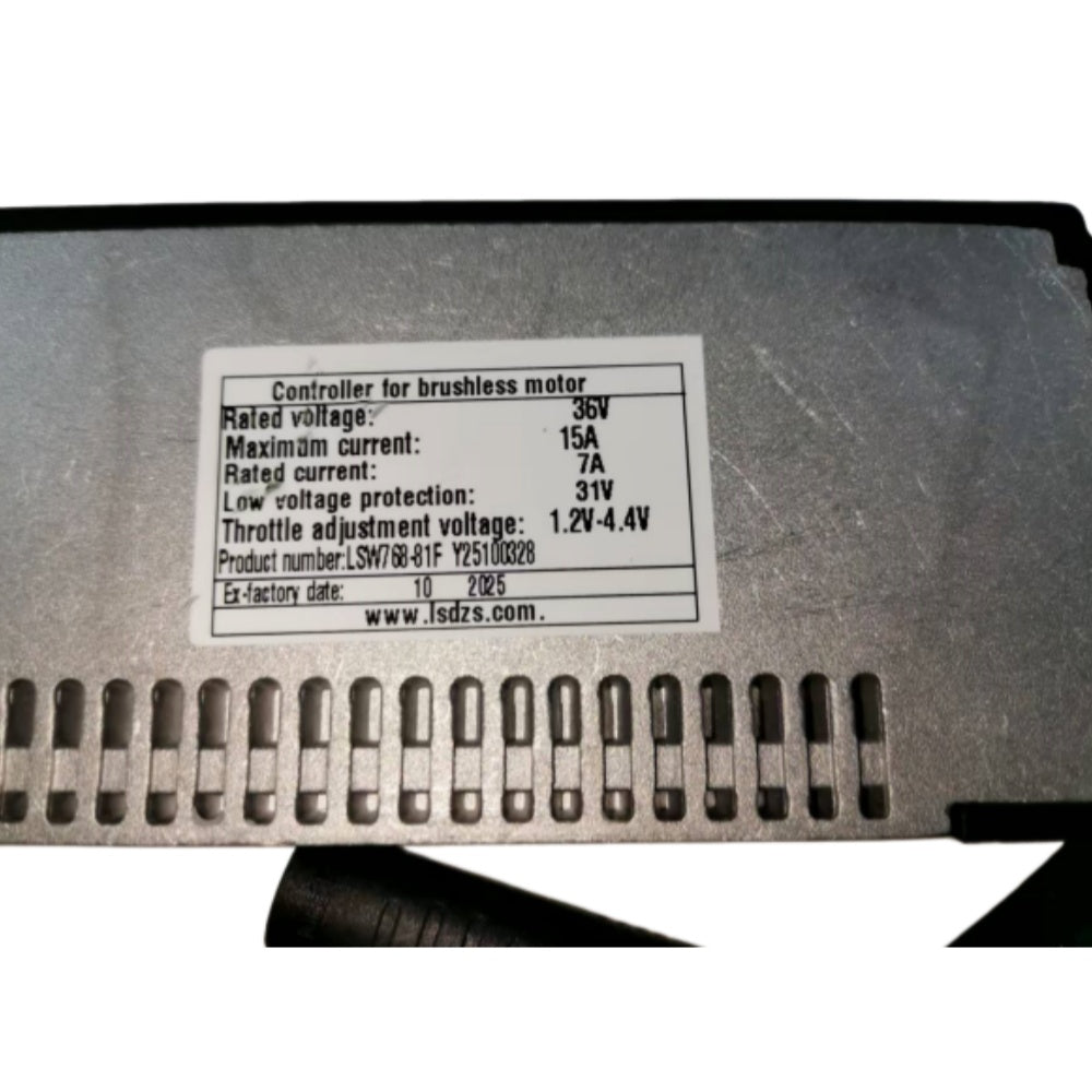 Nulkomma LSW768-81F Brushless Motor Controller 36V 15A Ebike Controller