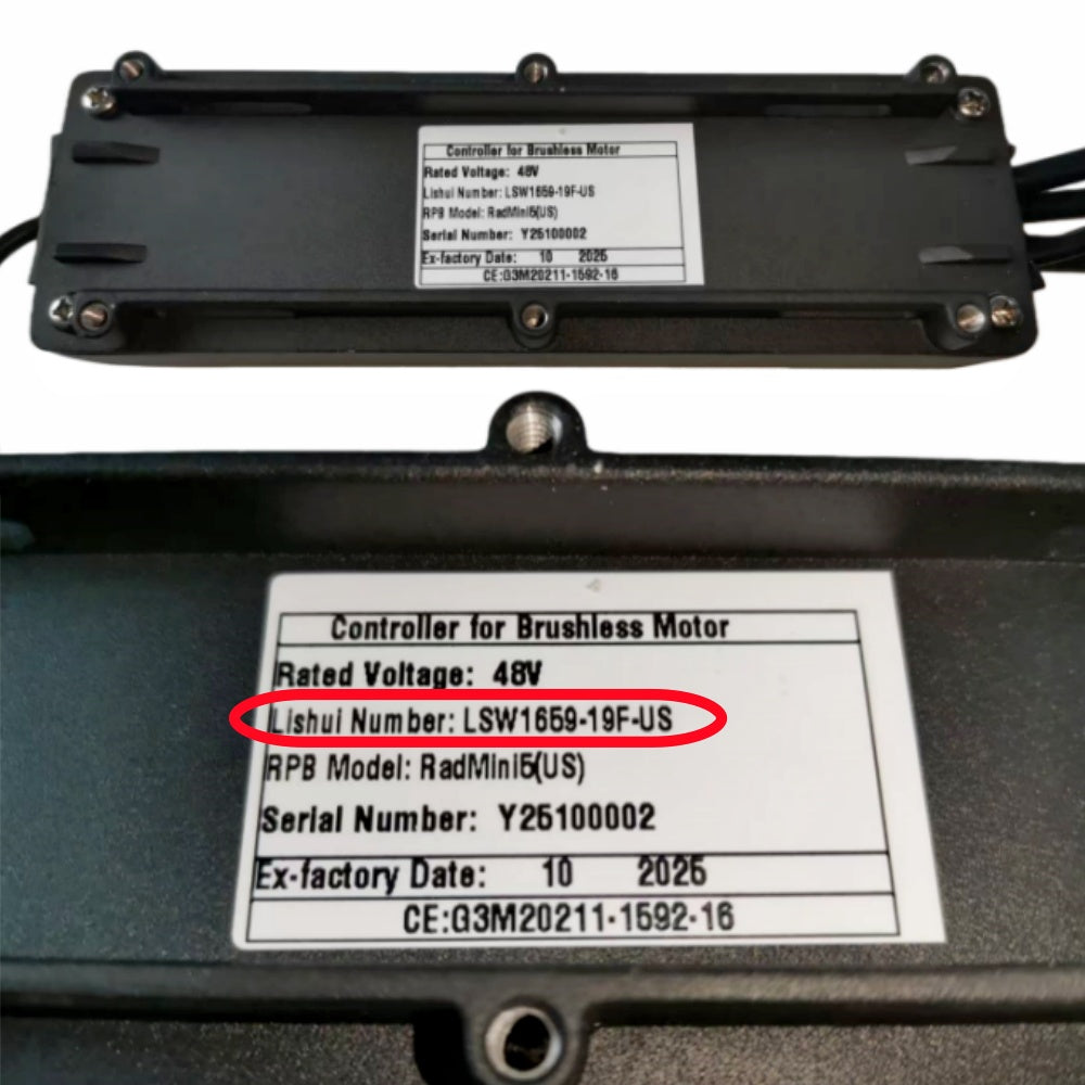 Nulkomma LSW1659-19F-US Brushless Motor Controller 48V Radmini5(US)