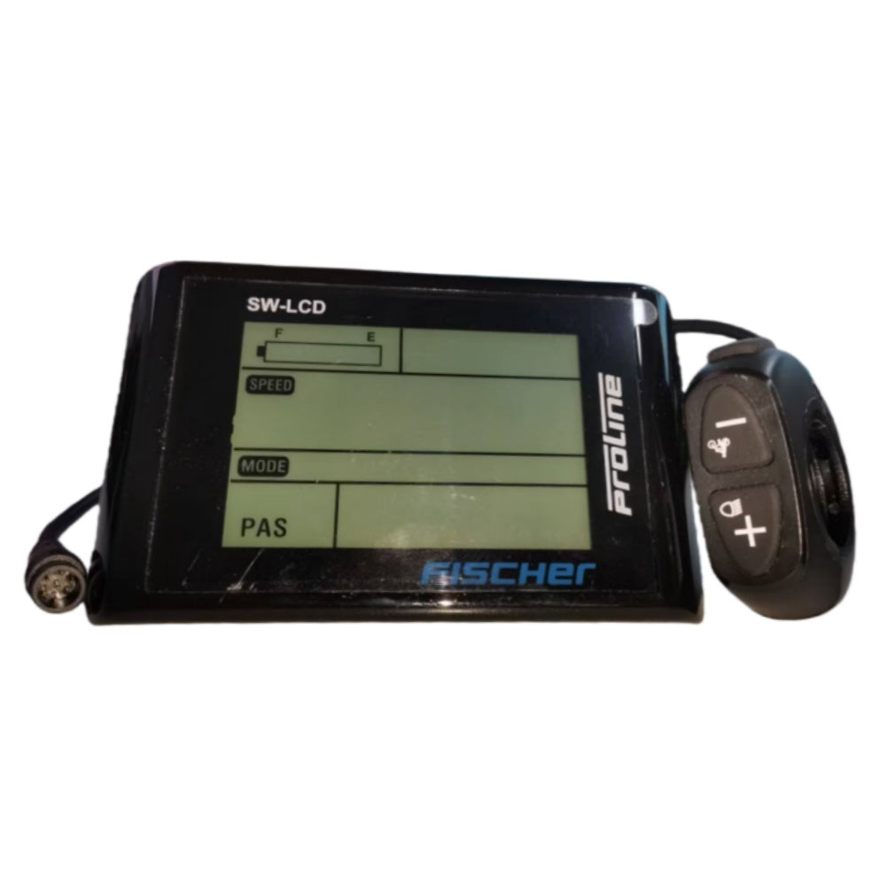 Nulkomma SW-LCD Display for FISCHER with USB charging port