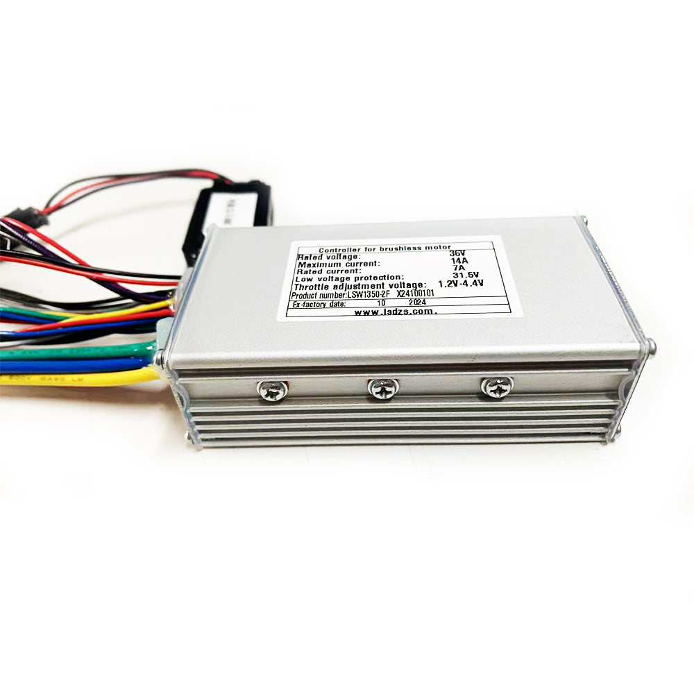 LSW1350-2F Brushless Motor Controller DC36V 14A Ebike Controller for Cycling Computer Display