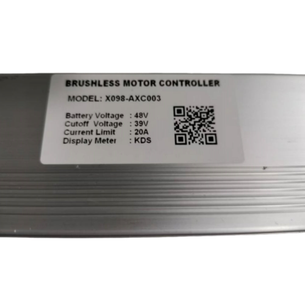 Nulkomma X098-AXC003 Brushless Motor Controller 48V 20A Ebike Controller for KDS Display Meter