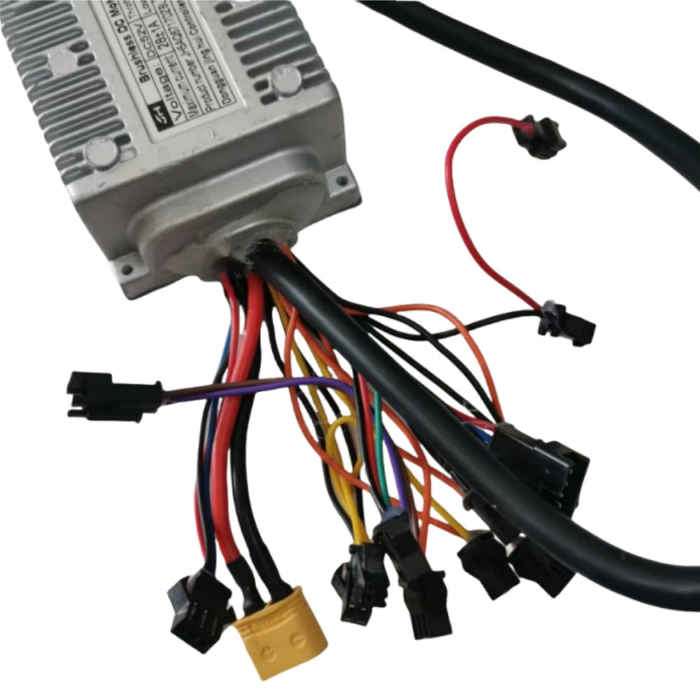NULKOMMA JH5AQ6717DZBL Electric Bicycle Controller DC52V 28A Brushless Motor Controller for E-Bike 20inches