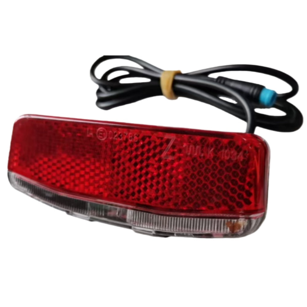 Nulkomma Rad Power Ebike LED Tail Light Waterproof Signal Light Tail Brake Stop Bar