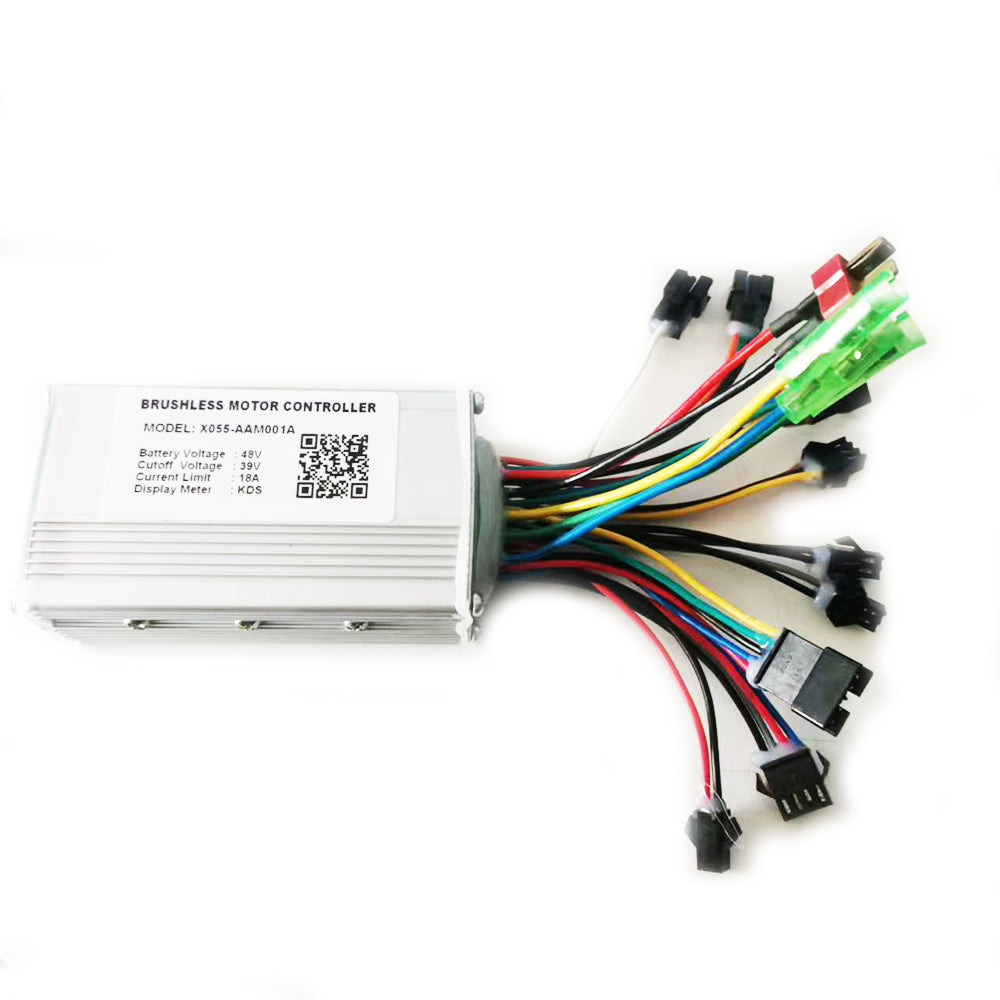 X055-AAM001A Brushless Motor Controller DC48V 18A Ebike Controller for KDS