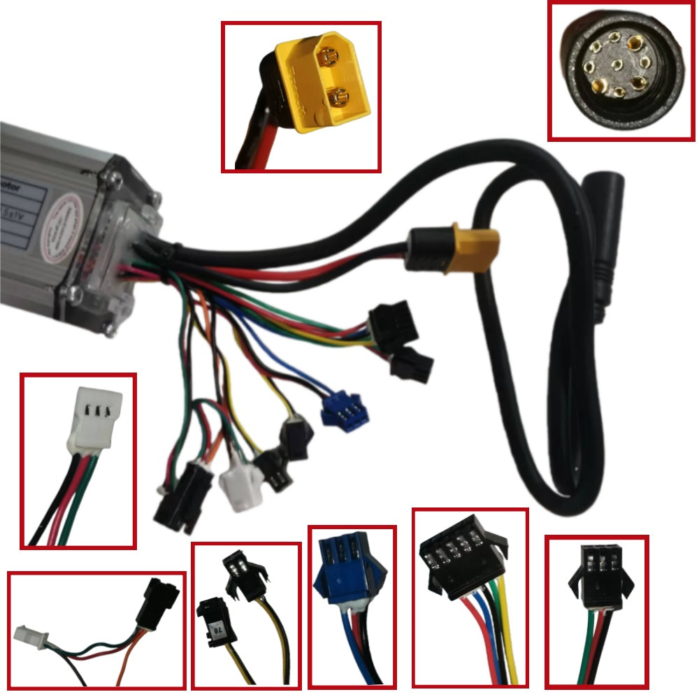 Nulkomma HS-010(M10)-US Ebike Controller DC36V 15A KCHQ Brushless Motor Controller