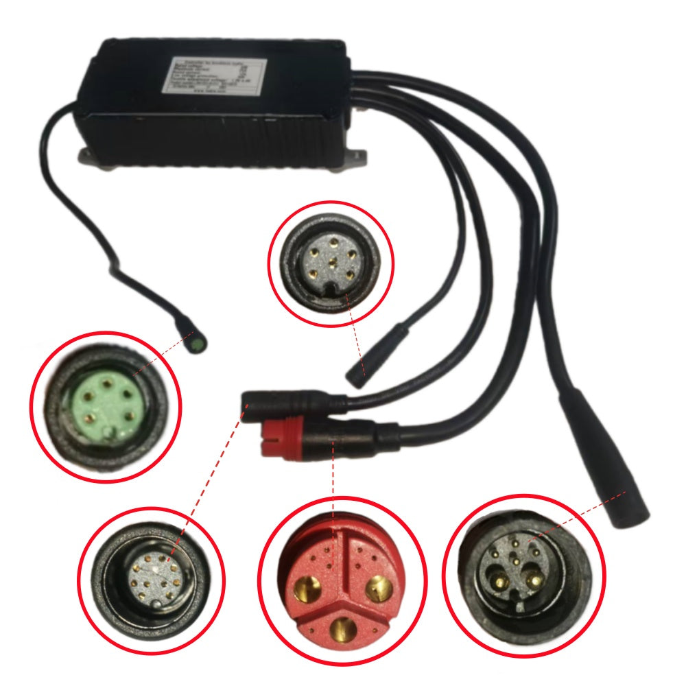 Nulkomma LSW1325-05-01U Brushless Motor Controller 48V 25A Ebike Controller