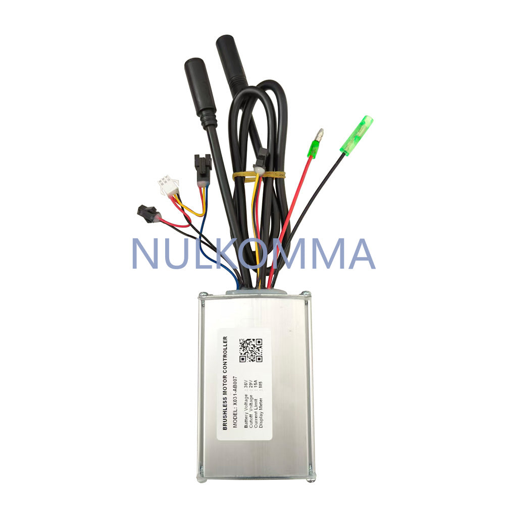 NULKOMMA Brushless Motor Controller X031-AB007 36V 15A E-Bike Scooter Universal E-Bike Conversion Kit Bicycle Speed Controller