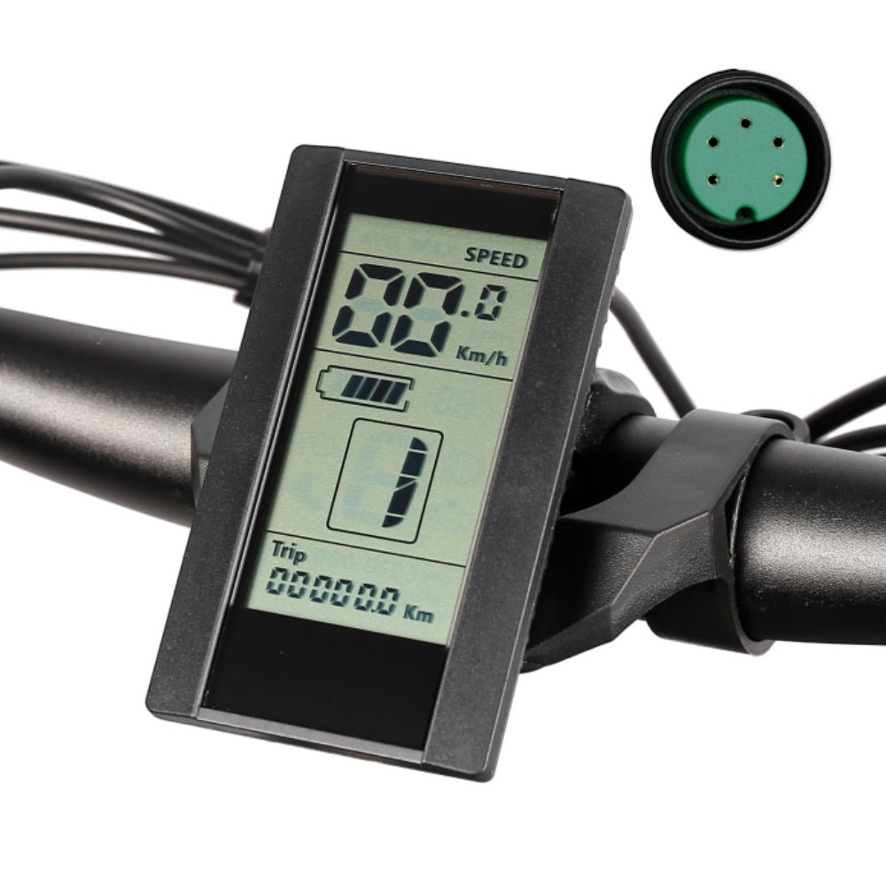 NULKOMMA APT 800S Ebike LCD Display 48V Electric Bike Conversion Kit 5-pin Female Connector