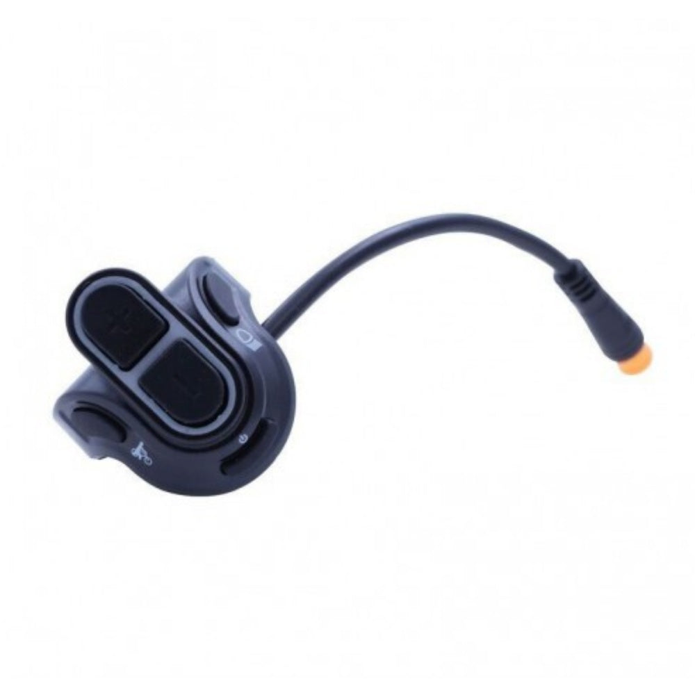 Nulkomma Ebike Display Button 3-pin Waterproof Handlebar Switch Display Controller Accessories