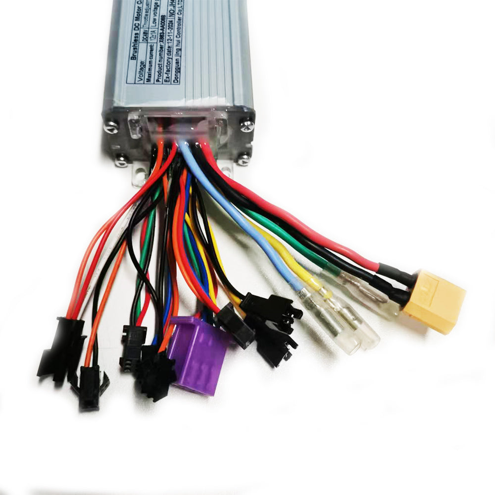 NULKOMMA X863-AA006B Electric Bike Controller JH4AZ3279DZXW DC48V 12A Brushless Motor Controller for Ebike Scooter