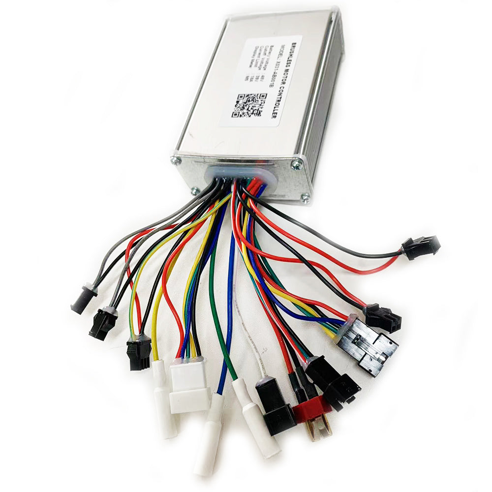 X031-AB001B Electric Bicycle Controller DC48V 18A Brushless Motor Controller for M5 Display Meter