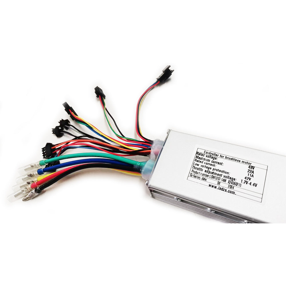 NULKOMMA LSW1207-14M Ebike Controller 48V 22A Brushless Motor Controller