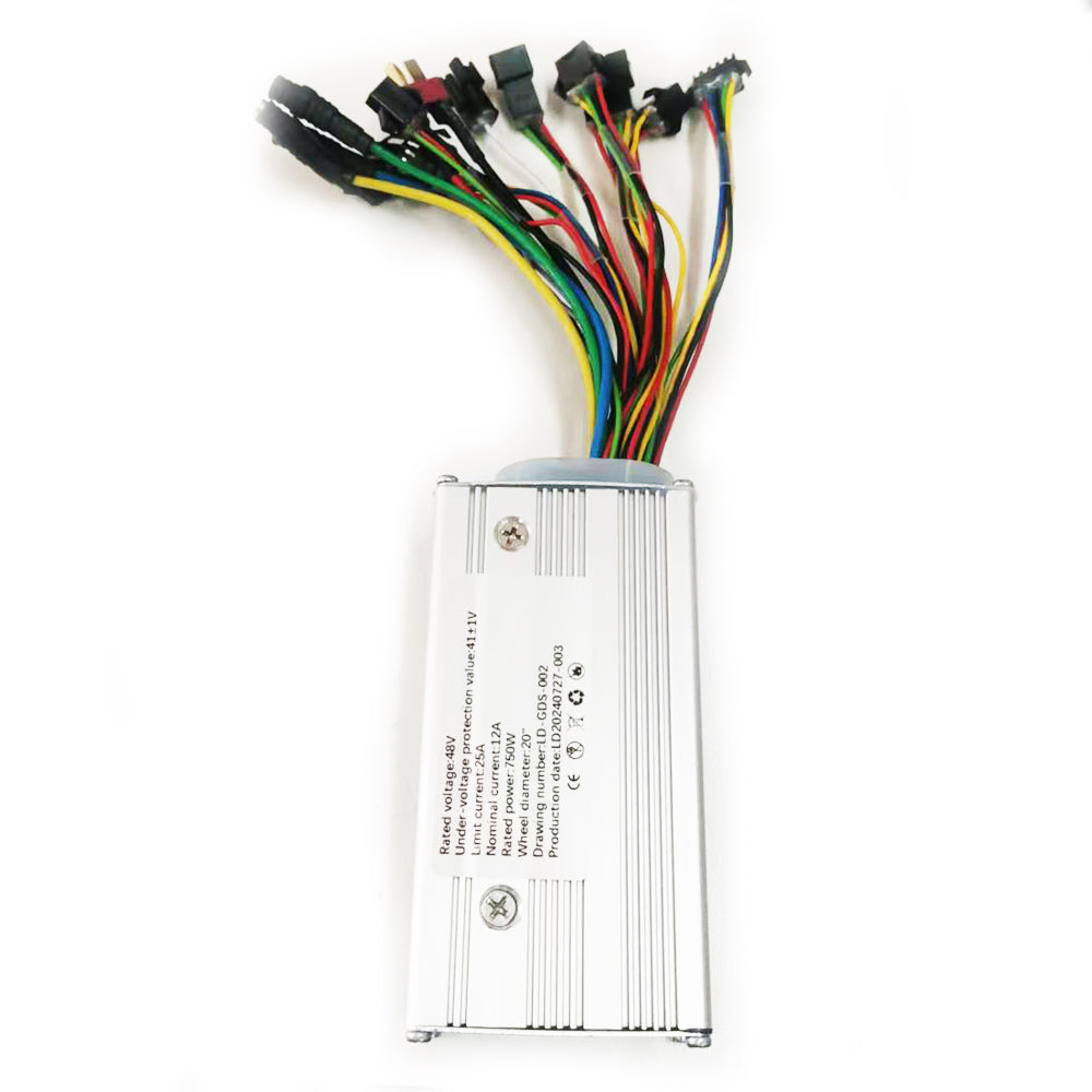 LD-GDS-002 Brushless Motor Controller 48V 25A 750W Controller for Ebike 20''