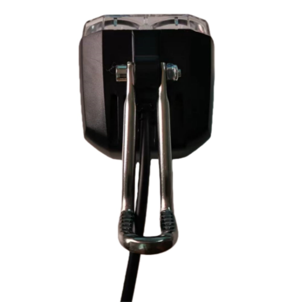 Nulkomma Ebike Headlight 36-48V LED Light for Night Riding Waterproof Long-cable Style