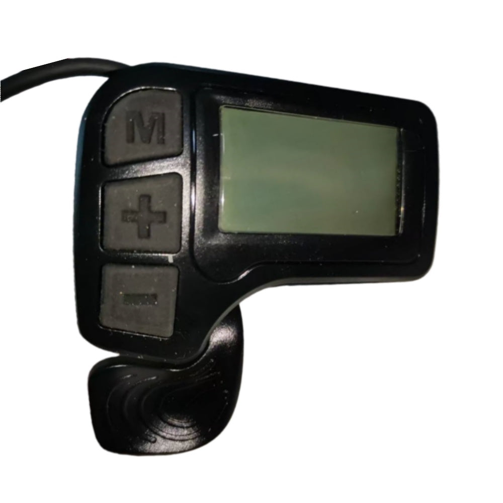 Nulkomma KING-METER Digital II LCD Display Meter with Throttle Ebike Speed Control Panel 36V