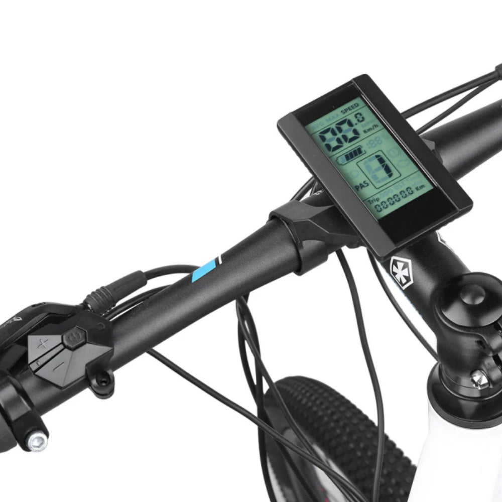 Nulkomma RALEIGH APT 800S LCD Display Meter 5-pin Male Connector Ebike Speed Control Panel