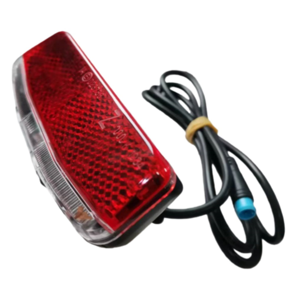Nulkomma Rad Power Ebike LED Tail Light Waterproof Signal Light Tail Brake Stop Bar
