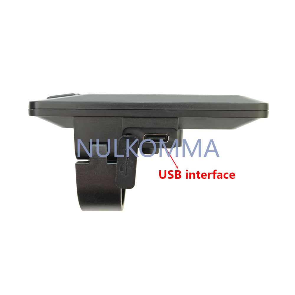 Electric Bike Display Screen Meter KD286 5pin Male Connector USB Port 24V 36V 48V Speed Controller Panel For Ebike MTB