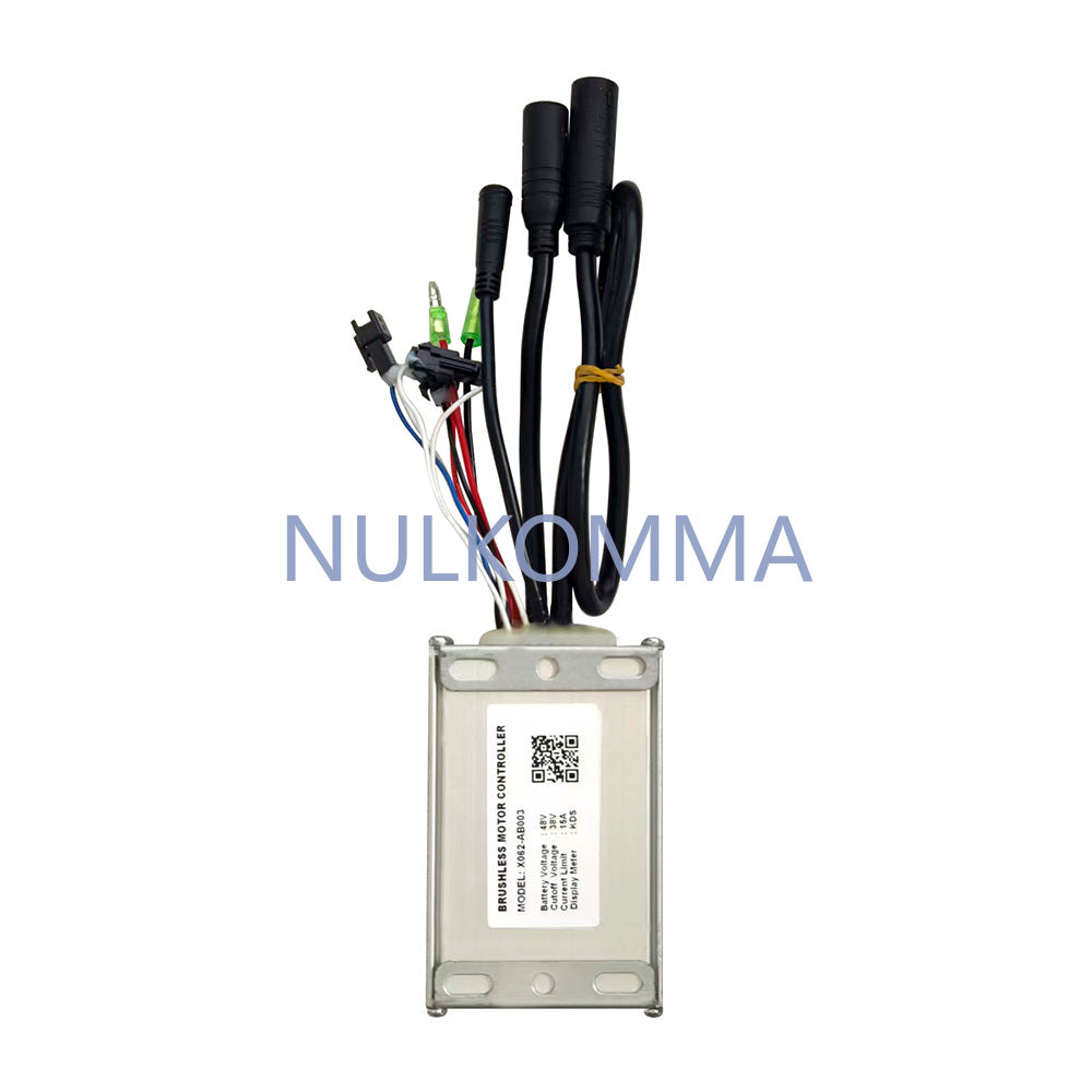NULKOMMA Ebike Brushless Motor Controller 48V 15A Speed Controller for KDS General X062-AB003 for Electric Bicycle Scooter Motorcycle