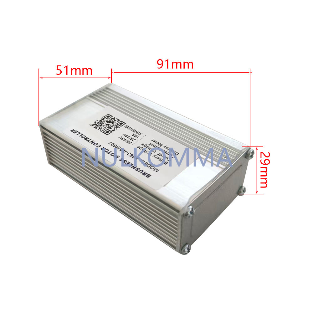 NULKOMMA Ebike Brushless Motor Controller 36/48V 18A Speed Controller X863-AAM003 for Electric Bicycle Scooter Motorcycle