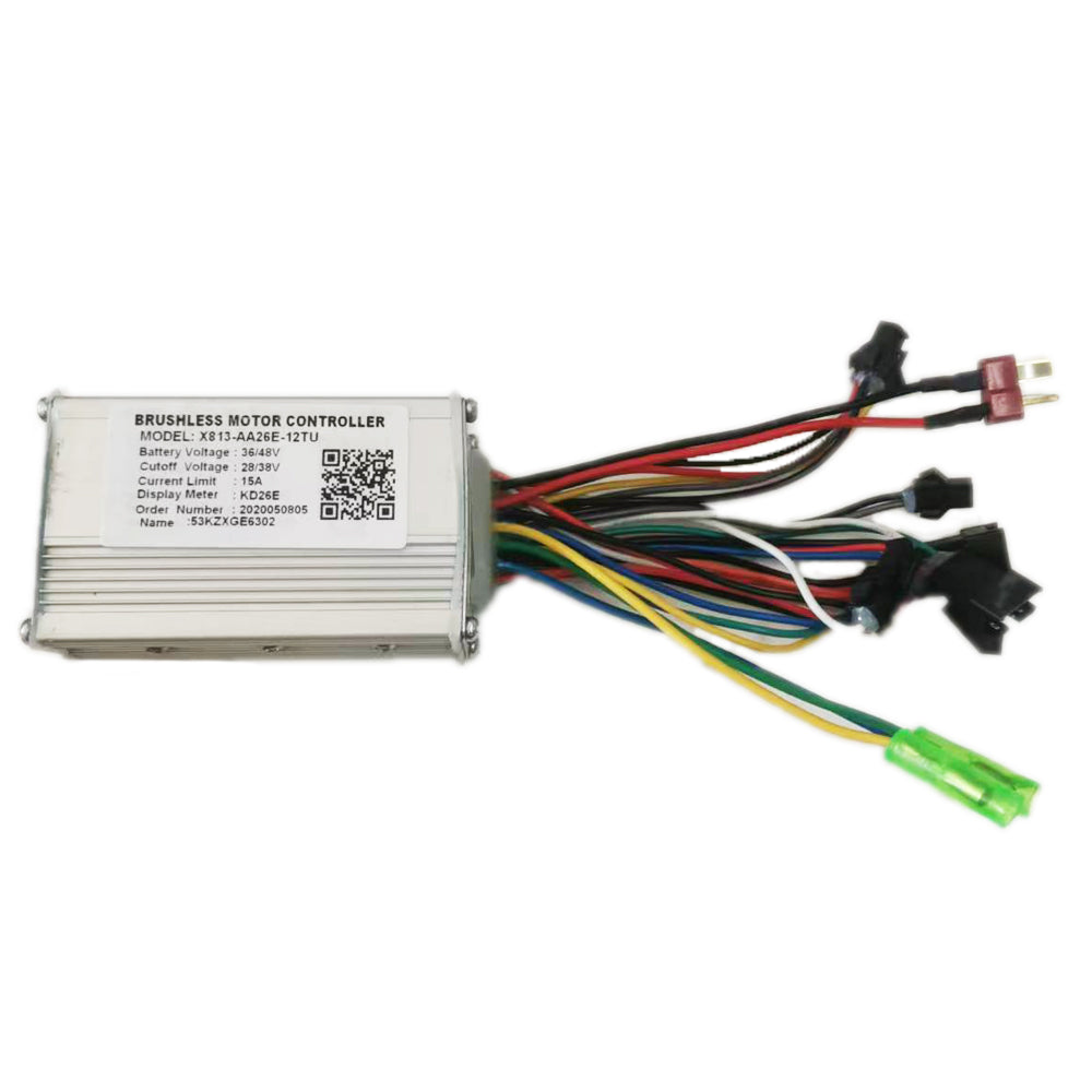 X813-AA26E-12TU Brushless Motor Controller 36/48V Ebike Controller for KD26E