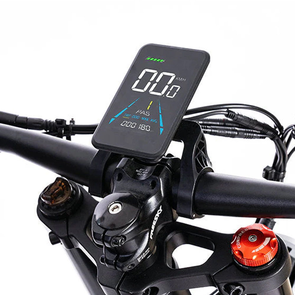 Electric Bicycle LCD Display Meter Yolin YL-81F E-Bike Conversion Kit 36V-72V Speed Control Panel for Electric Bike Accessories