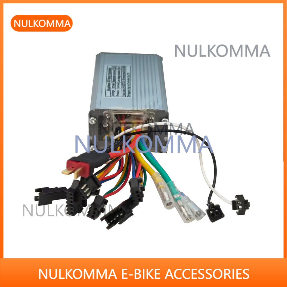 NULKOMMA JH4AJ3627DZJN Brushless Motor Controller 48V 25A Lithium-Ion Sine Wave E-Bike Speed Controller Suitable for Electric Bicycles