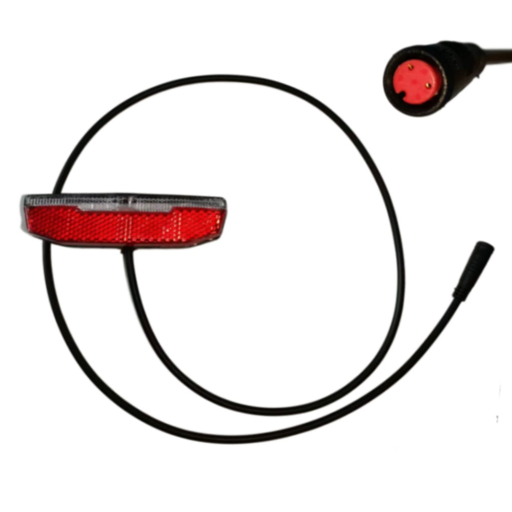 Nulkomma Tail Light LED Light Night Riding Warning Light E-Bike Tailight with Turn Signals Electric Bike Accessories