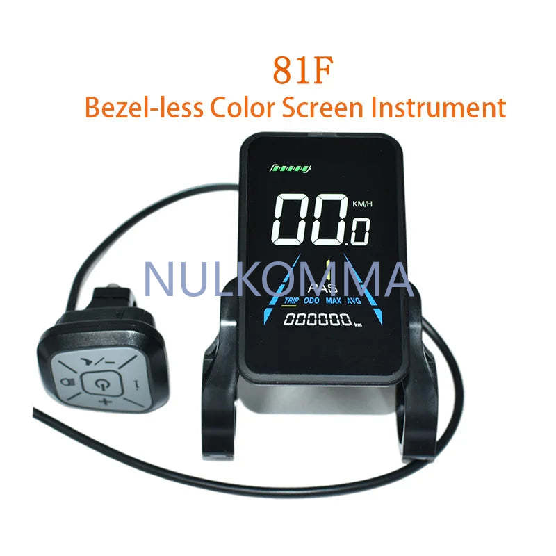 EBike Display Screen Meter Fatbike Computer Speed Control Panel 36V 48V 52V Speedometer for Engwe Bike Accessories YL81F Yolin